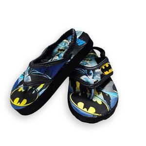 Black Batman Sandals, Kid's 5